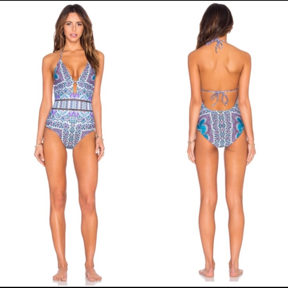 Nanette Lepore halter one piece